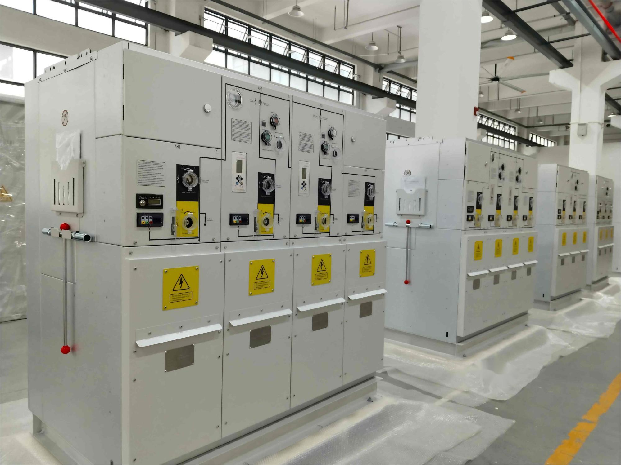 ROZDZIELNICA 12KV WYPEŁNIONA GAZEM DLA PROJEKTU TÜRKIYE