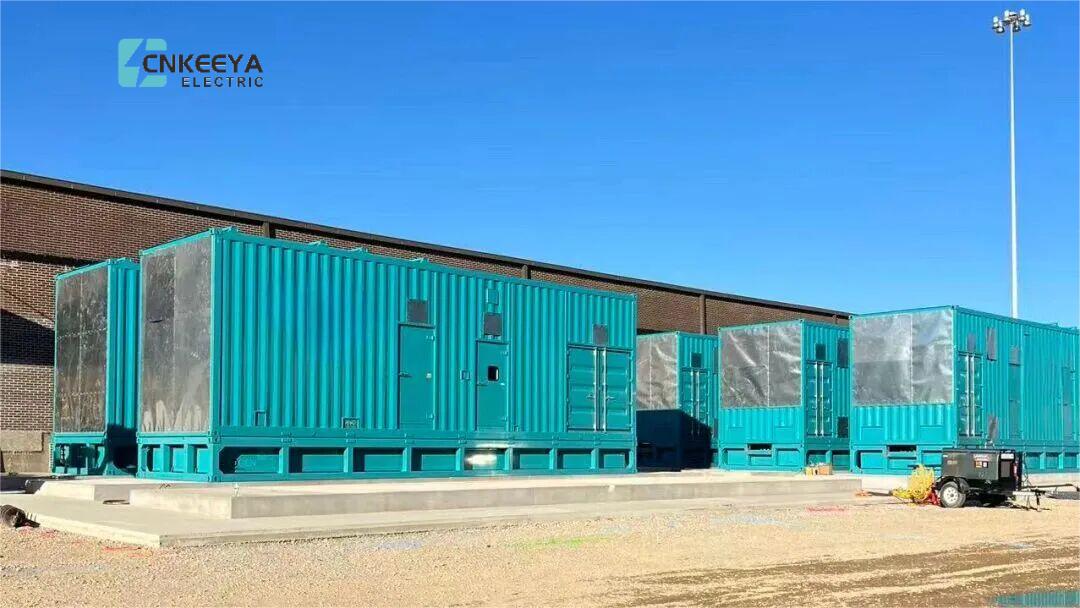 Opracowana przez CNKEEYA szafa ładująca 13,8 kV pomyślnie zainstalowana w centrum danych w USA