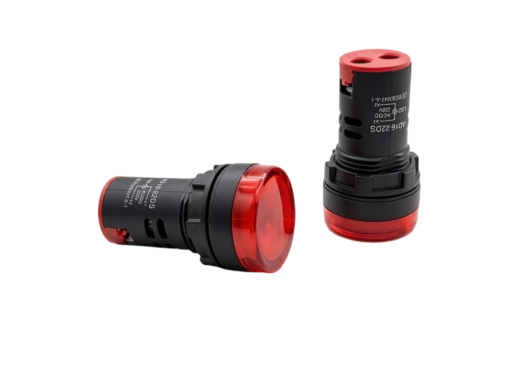 AD16-22DS 22mm Lampka kontrolna LED | Lampa sygnalizacyjna do montażu panelowego